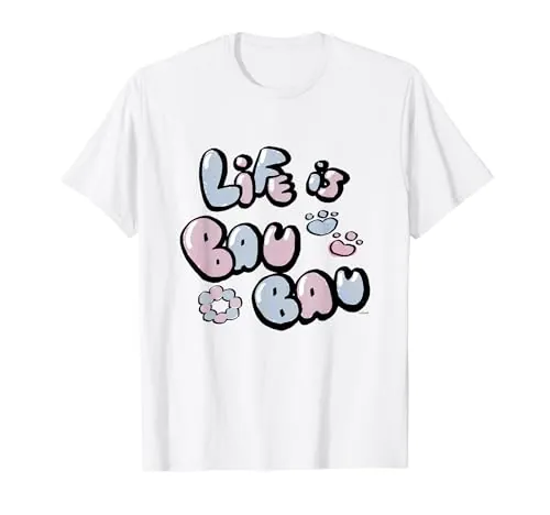 【フワモコ】Life is BAU BAU Tシャツ