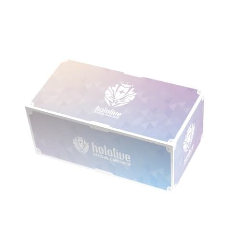 hololive OFFICIAL CARD GAME オフィシャルホロカストレージボックス ブランドロゴ（White）