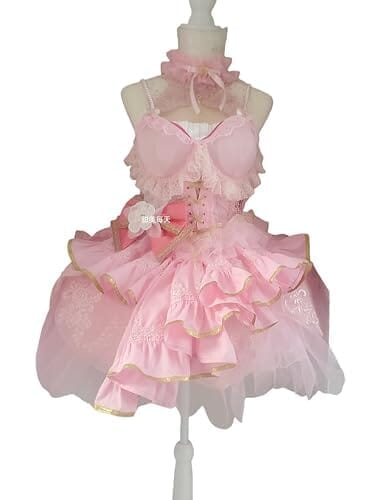 [エゴシー] 出品 実物撮影 hololive 4th さくらみこ コスプレ衣装 さくらみこ アイドル服 コスチューム