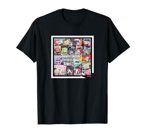 hololive English Eurobeat Remix Album Tシャツ