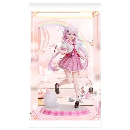 専用 フィギュアケース デザインココ にじさんじ VTuber 椎名唯華 1/7スケール (上下照明)