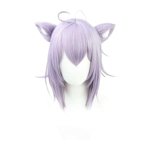 [milky time] VTuber ホロライブ にじさんじ コスプレ ハロウィン ウィッグ かつら (猫又おかゆ)