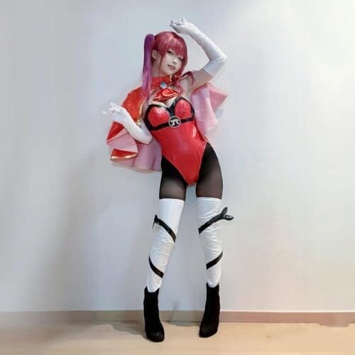 [エゴシー] 出品 実物撮影 hololive ホロライブ paipai 宝鐘マリン ほうしょう まりんコスプレ衣装+ウィッグ+靴+靴下