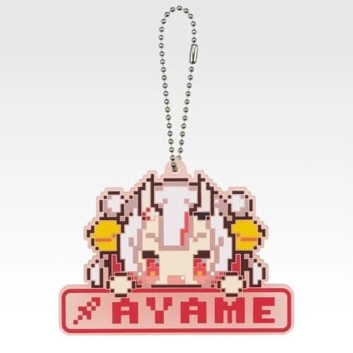 一番くじ ホロ*ライブ ～RPG Style～ ラバーチャーム賞 ラバーチャーム【百鬼あやめ(ドット絵)】