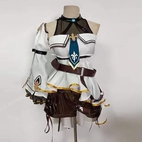 [ヤンババです] Hololive 白銀ノエル コスプレ衣装(ウィッグ 靴別売り)