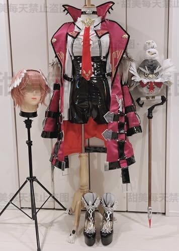 [エゴシー] 出品 実物撮影 バーチャルYouTuber ホロライブ hololive VTuber 6期生 鷹嶺ルイ コスプレ 衣装+ 靴 + ウィッグ