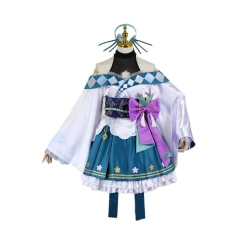 CALFCOS バーチャルYouTuber Finana Ryugu (フィナーナ・竜宮) にじさんじ コスプレ衣装【5103】