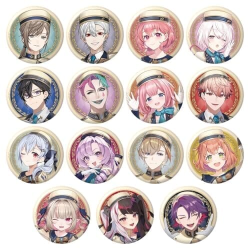 にじさんじ 缶バッジビスケット 12個入りBOX (食玩)