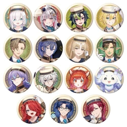 バンダイ(BANDAI) にじさんじ 缶バッジビスケット2 ビスケット 食玩 【BOX販売/12個セット】