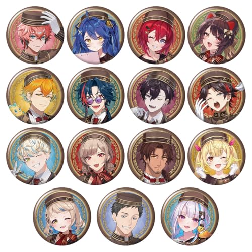 バンダイ(BANDAI) にじさんじ 缶バッジビスケット4 ビスケット 食玩 【BOX販売/12個セット】
